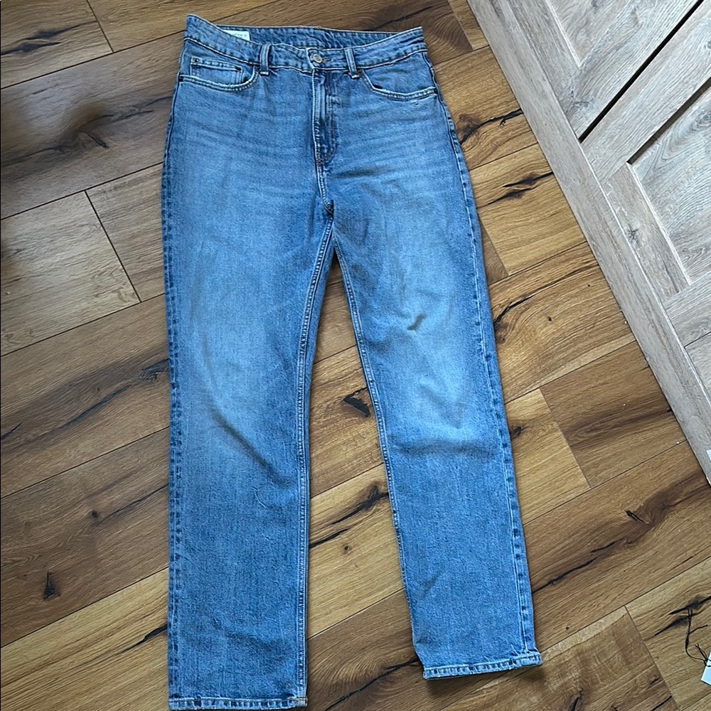 Relaxed fit Blue Jeans